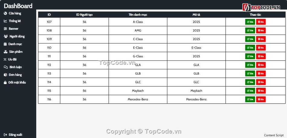 Code đồ án,Web bán hàng,Code PHP,Code bán hàng PHP,Full code + database,code bán hàng